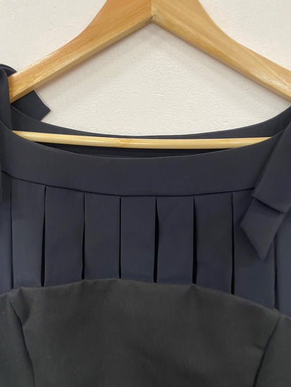 Fabulous Bird by Juicy Couture Y2K cocktail LBD Dress UkM Black GM143