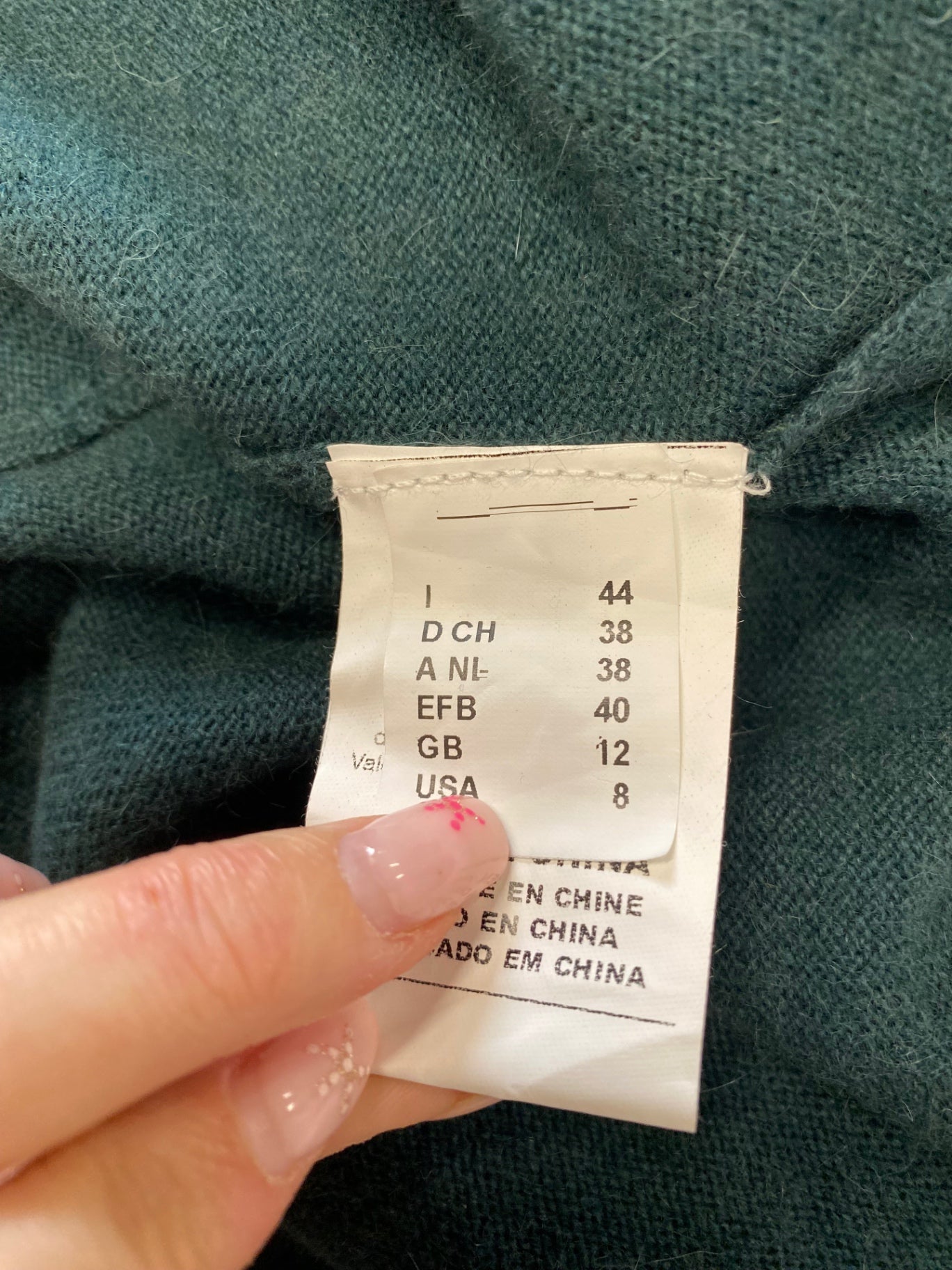 Fabulous Missoni Tunic boho Dress UK 12 Dark Green tassel GM143