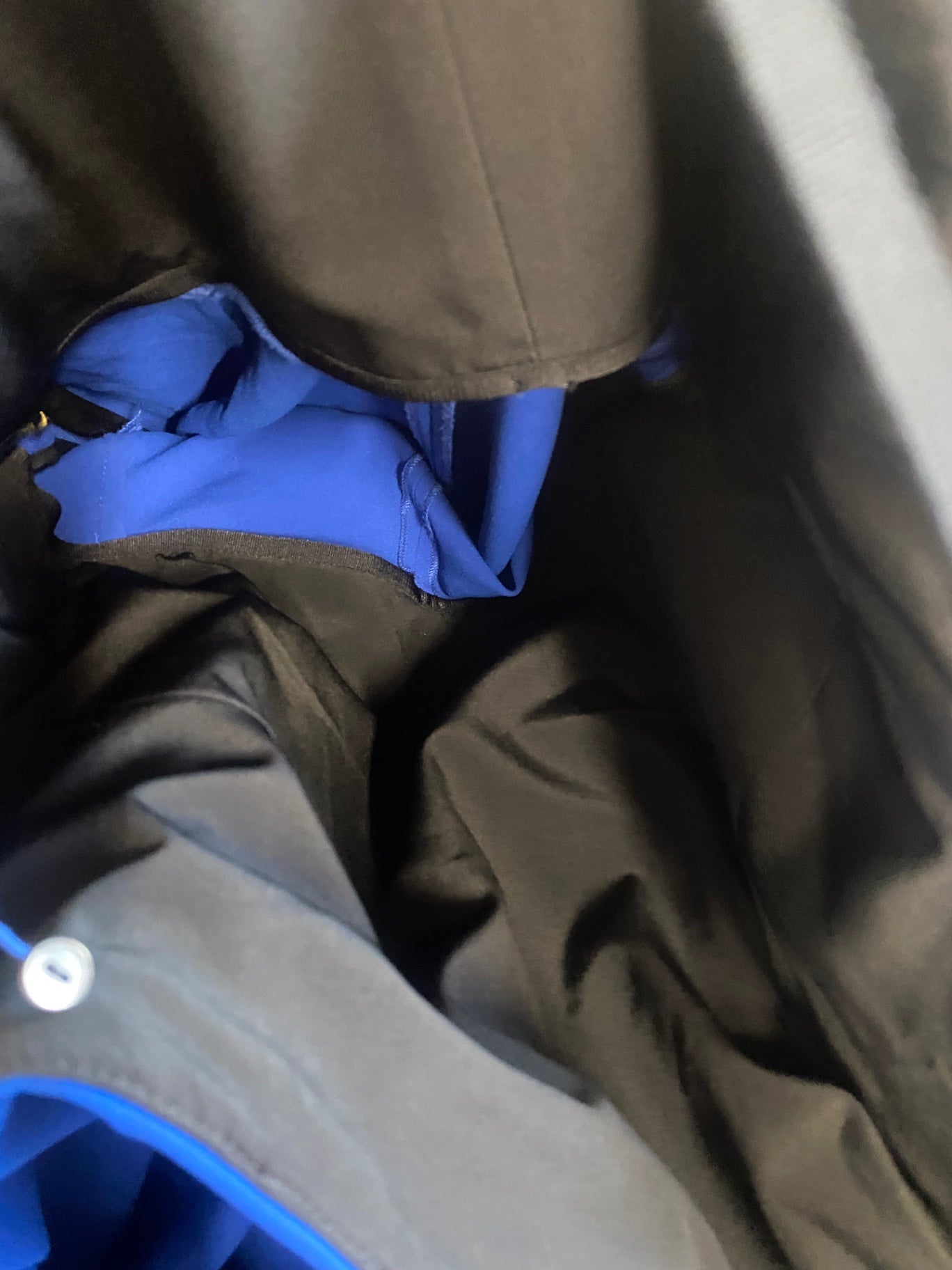 Fabulous Roland Mouret Draped corset Jumpsuit Uk14 Blue GM143