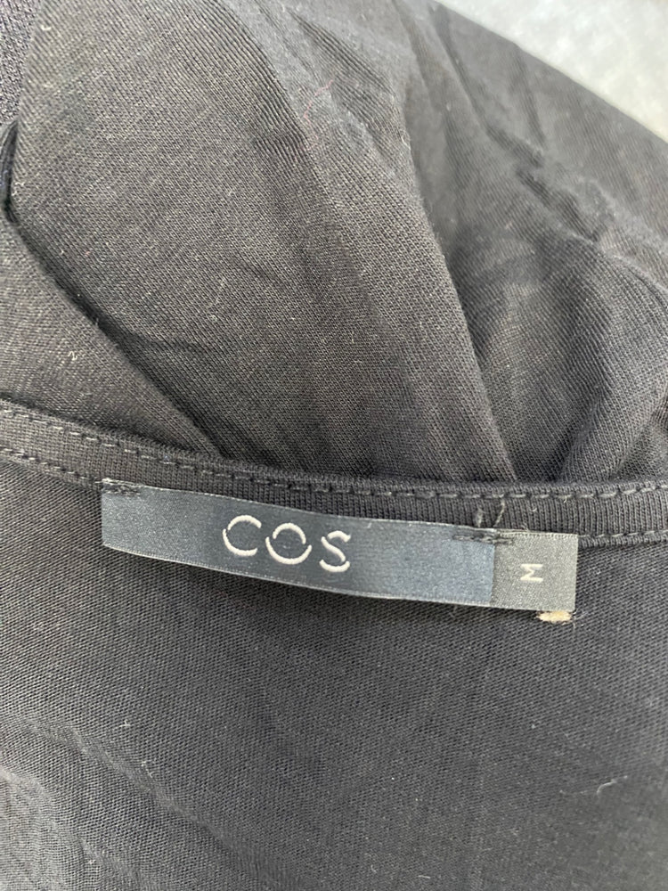 Fabulous COS Dress tunic pocket UK M Black GM143 