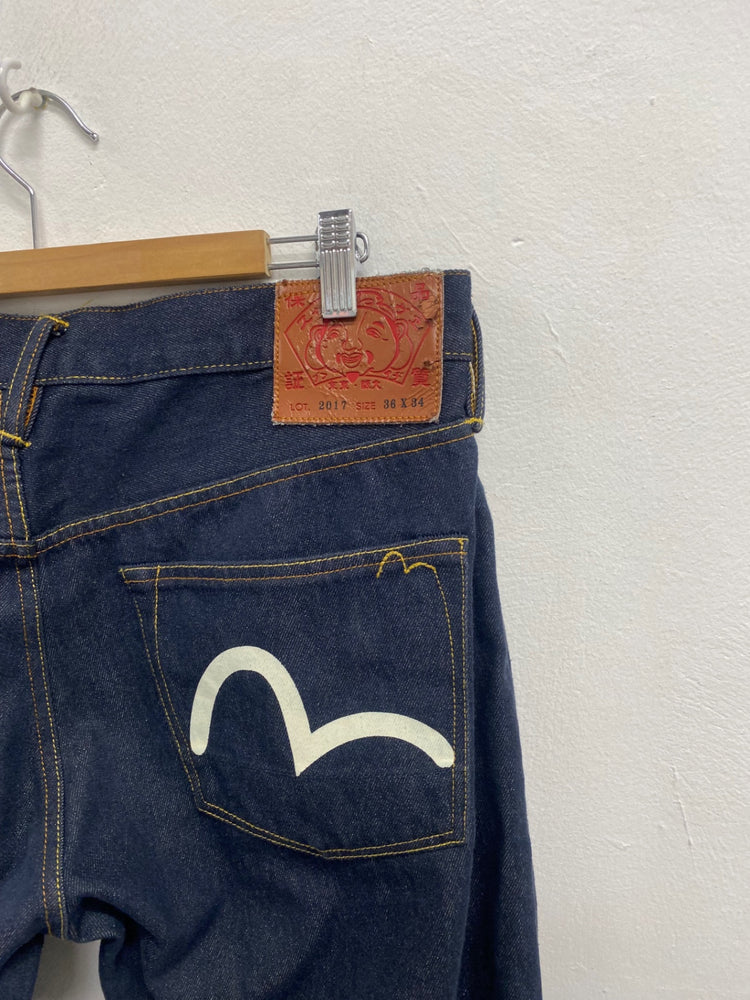 Classic Evisu men’s Jeans W36 Dark blue 2017 GM143