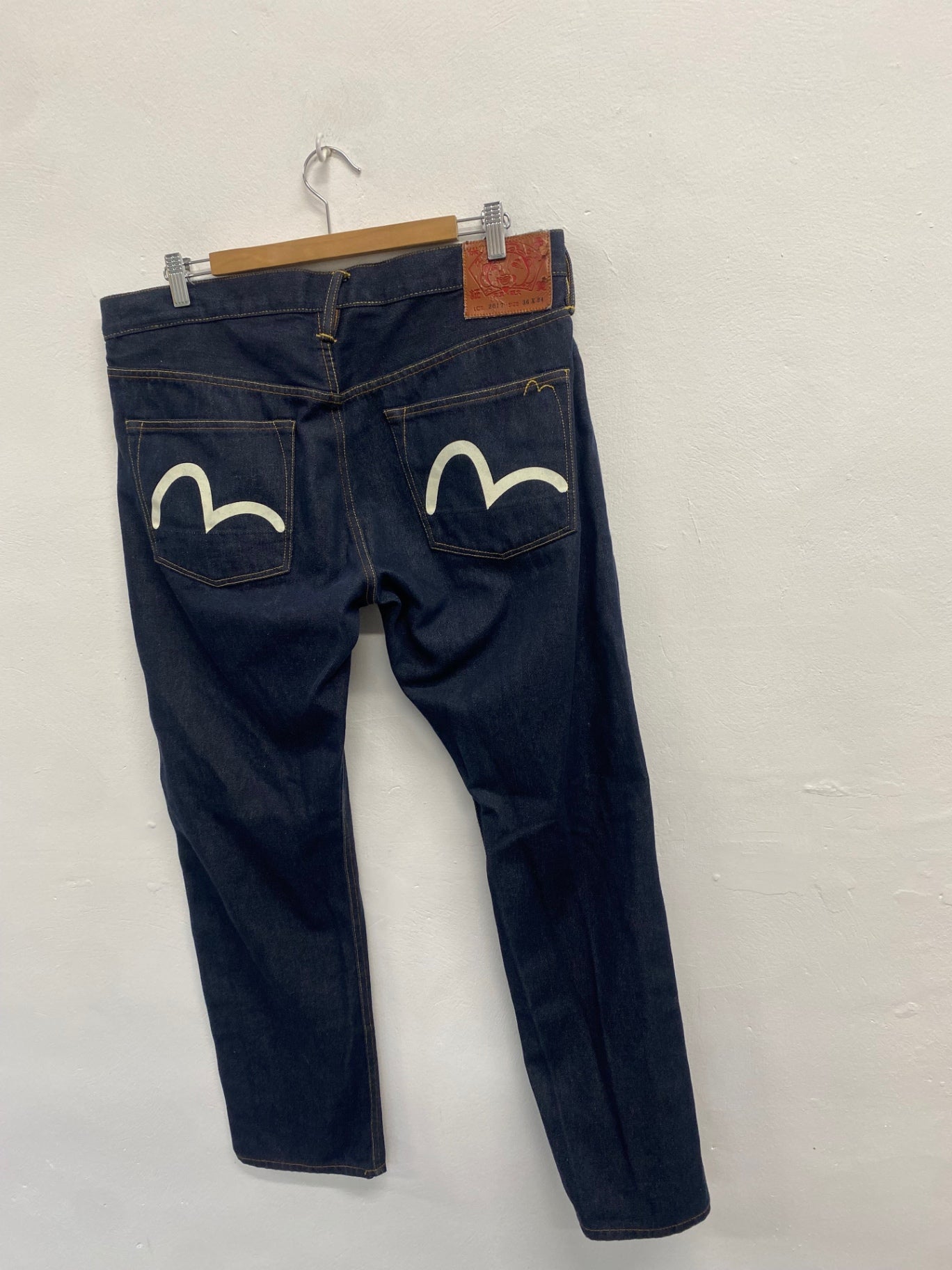 Classic Evisu men’s Jeans W36 Dark blue 2017 GM143