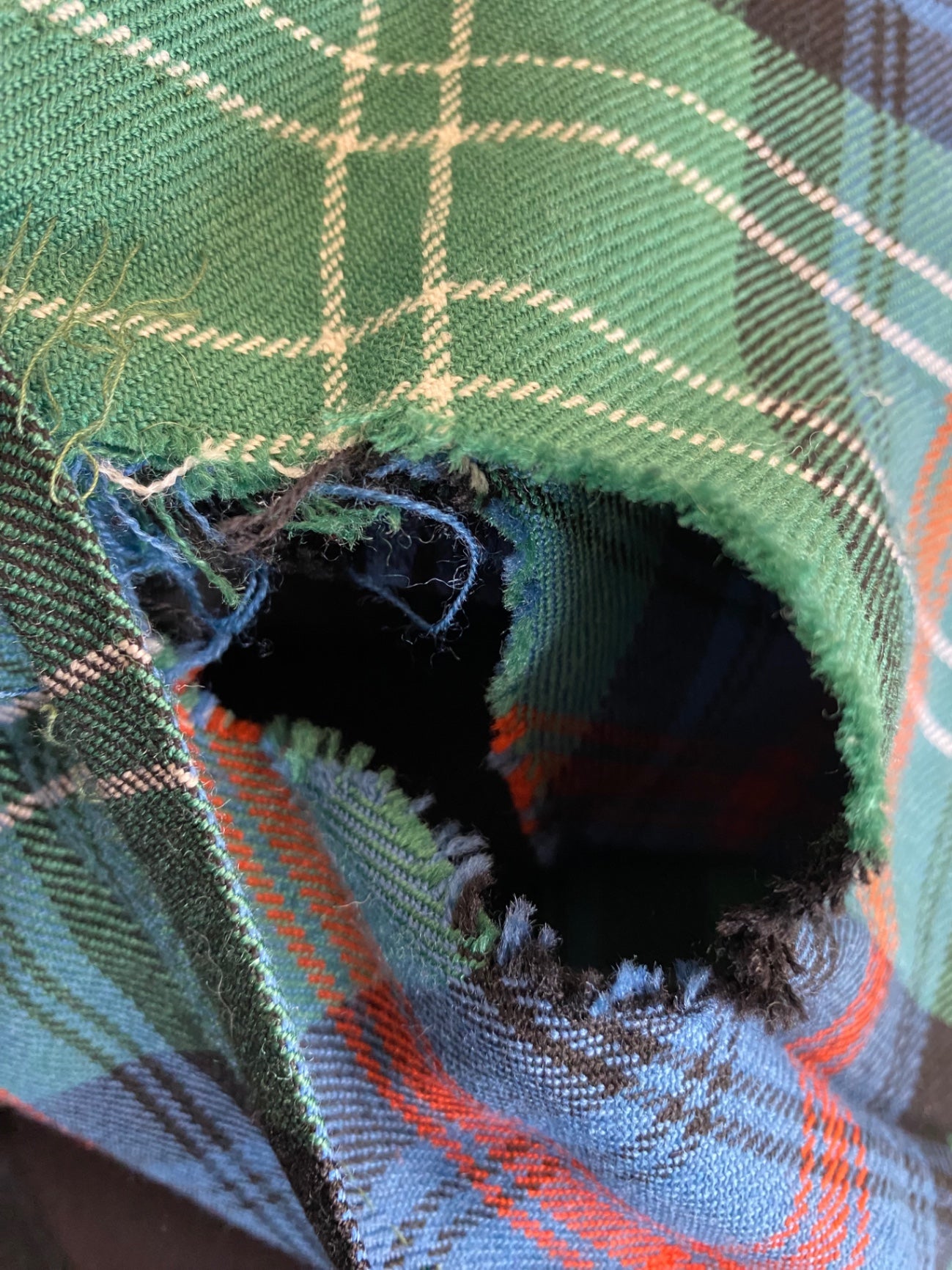 Fabulous Locharron Tartan Kilt W28”-30" Green Merchiston GM143
