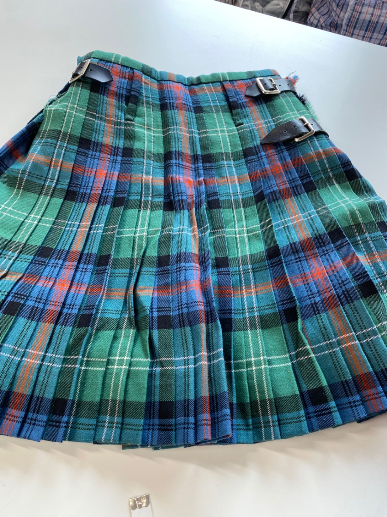 Fabulous Locharron Tartan Kilt W28”-30" Green Merchiston GM143