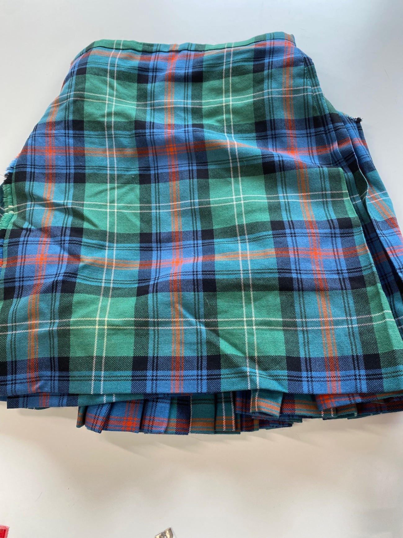 Fabulous Locharron Tartan Kilt W28”-30" Green Merchiston GM143