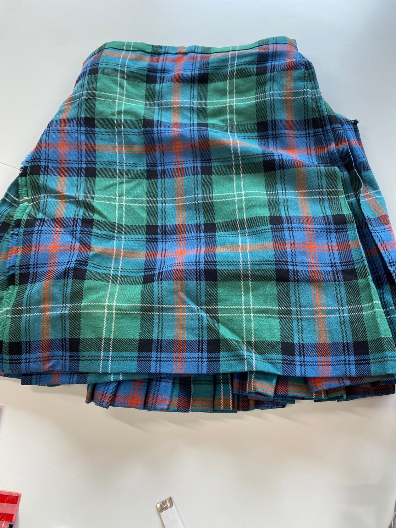 Fabulous Locharron Tartan Kilt W28”-30" Green Merchiston GM143