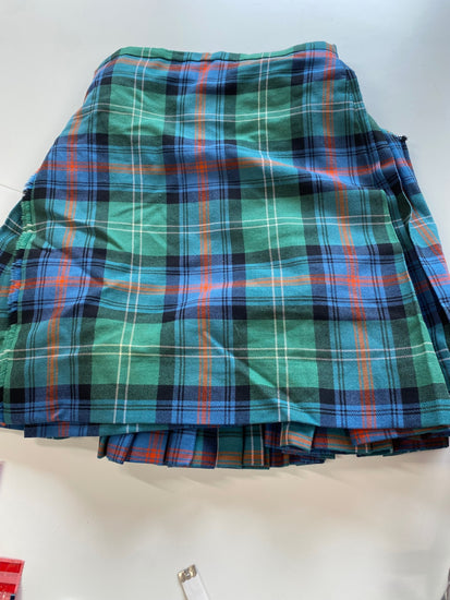 Fabulous Locharron Tartan Kilt W28”-30" Green Merchiston GM143
