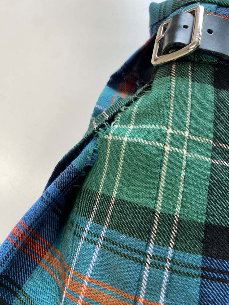 Fabulous Locharron Tartan Kilt W28”-30" Green Merchiston GM143