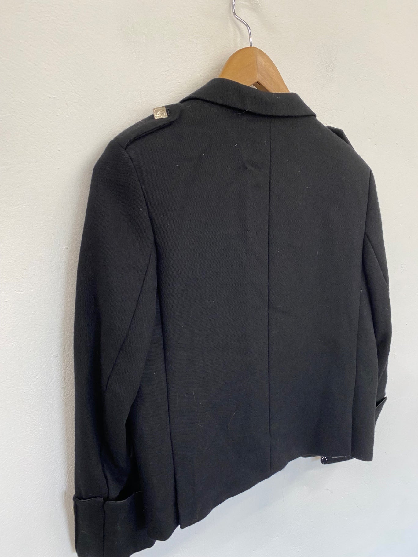 Fabulous FH The Tailoring Experience Prince Charlie Kilt Jacket  32 Black GM143