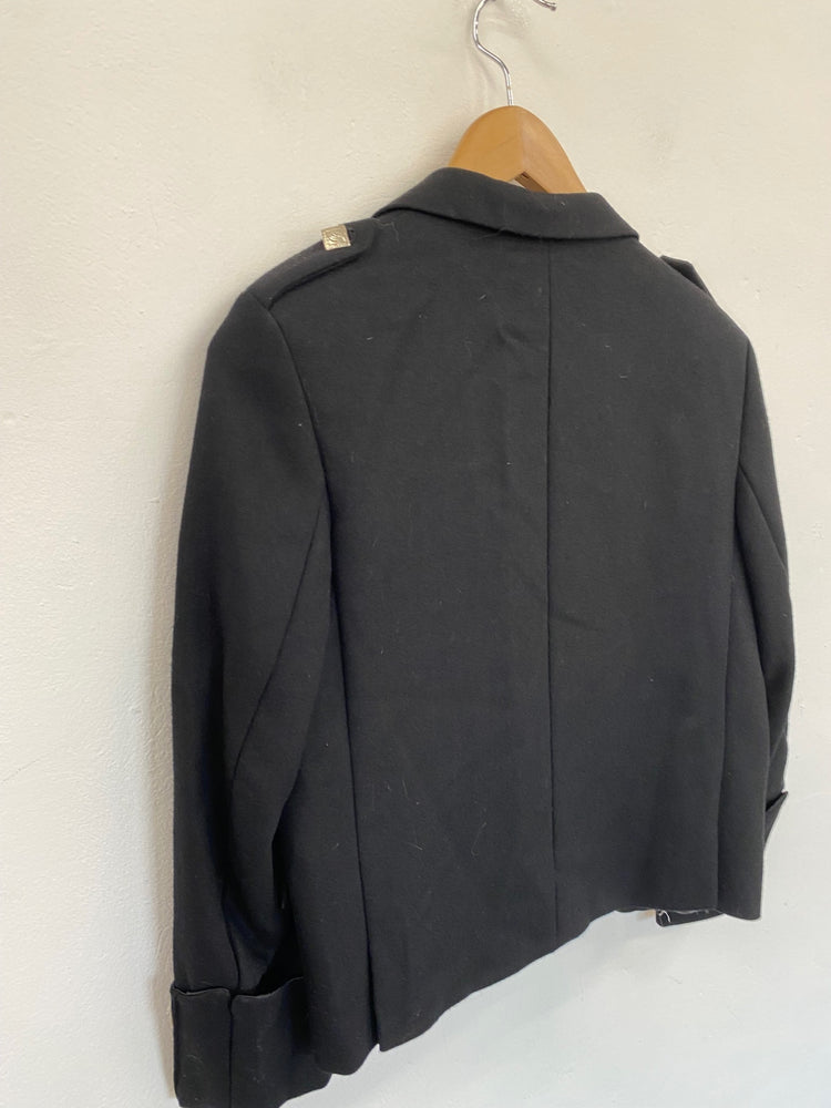 Fabulous FH The Tailoring Experience Prince Charlie Kilt Jacket  32 Black GM143