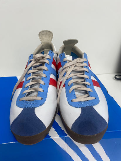 Fabulous Adidas Gazelle Vintage Sneakers UK8 White
