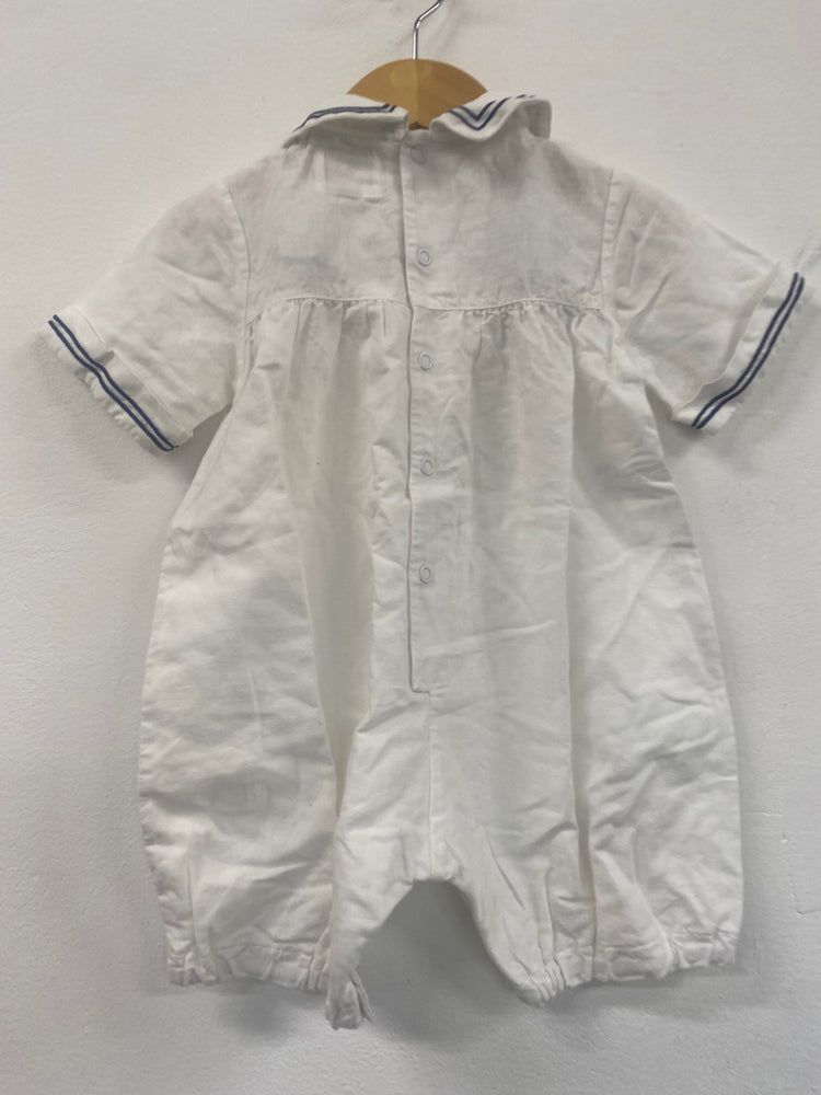 Fabulous Emile Et Rose sailor traditional Baby Clothes 6-9mths White Hat & suit #5 SW461