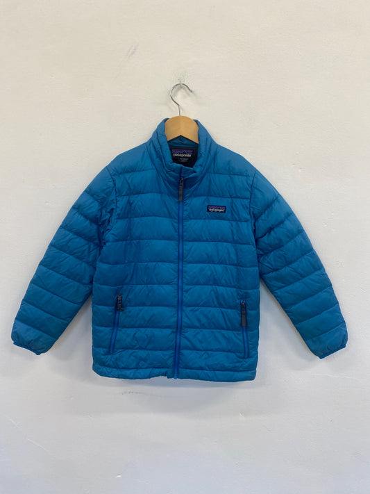 Fabulous Berghaus down Puffer Jacket Age 7-8 Light Blue teal SW461