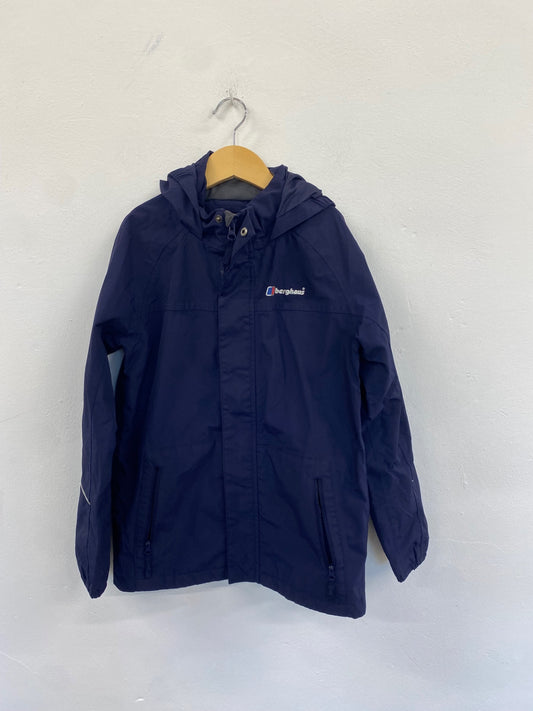 Fabulous Berghaus Raincoat 11-12yrs Navy Blue SW461