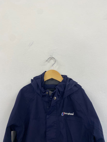 Fabulous Berghaus Raincoat 11-12yrs Navy Blue SW461