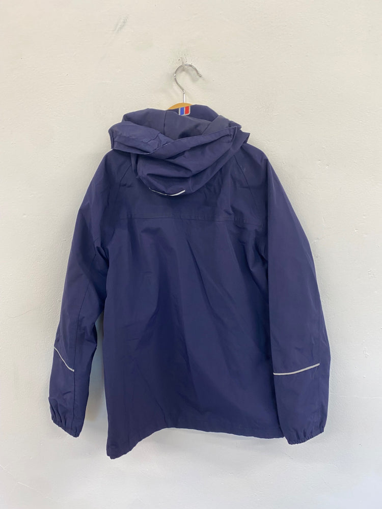 Fabulous Berghaus Raincoat 11-12yrs Navy Blue SW461