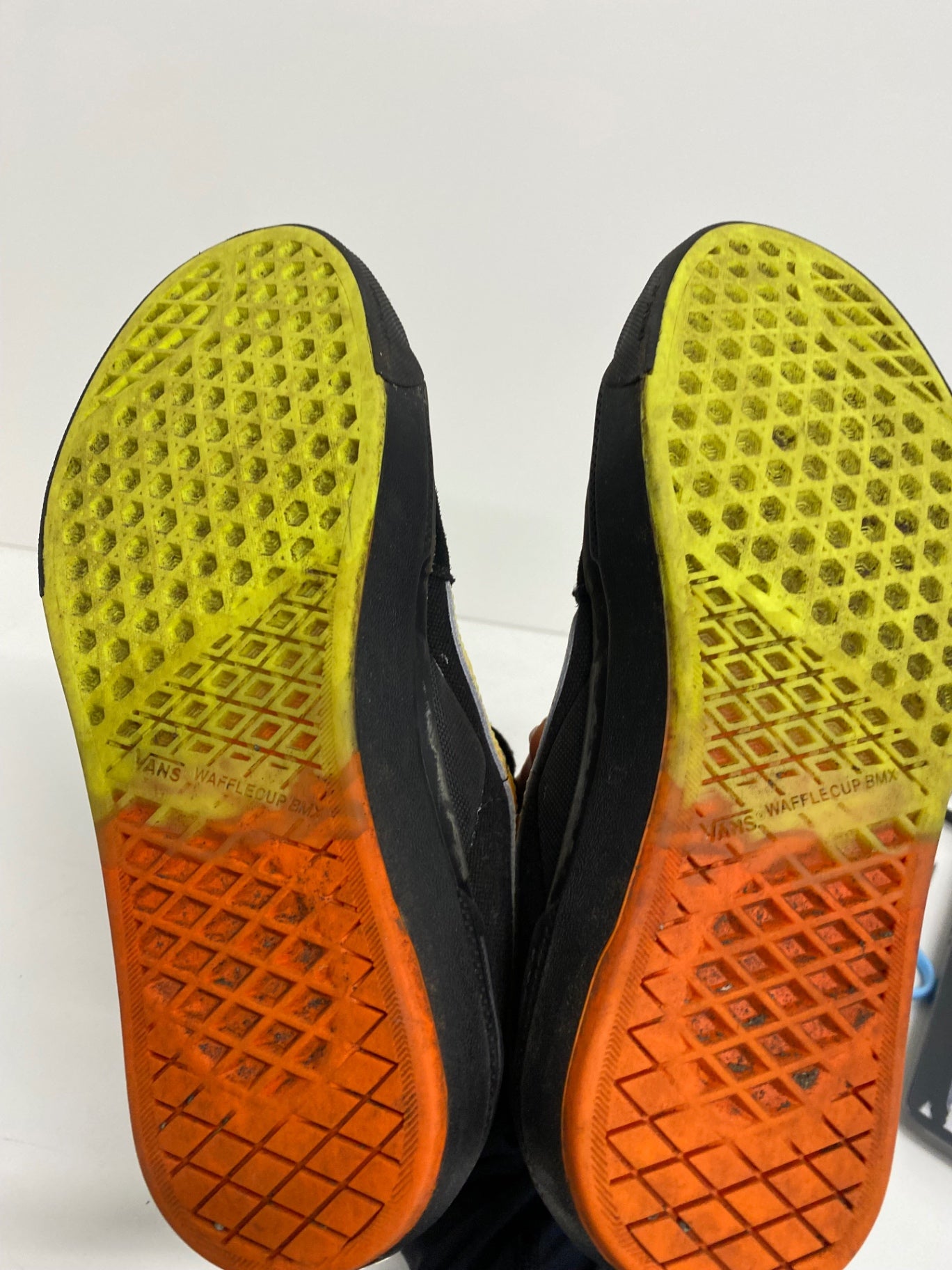 Fabulous Vans Suede waffle cup BMX black gradient Sneakers UK5 Rare SW461