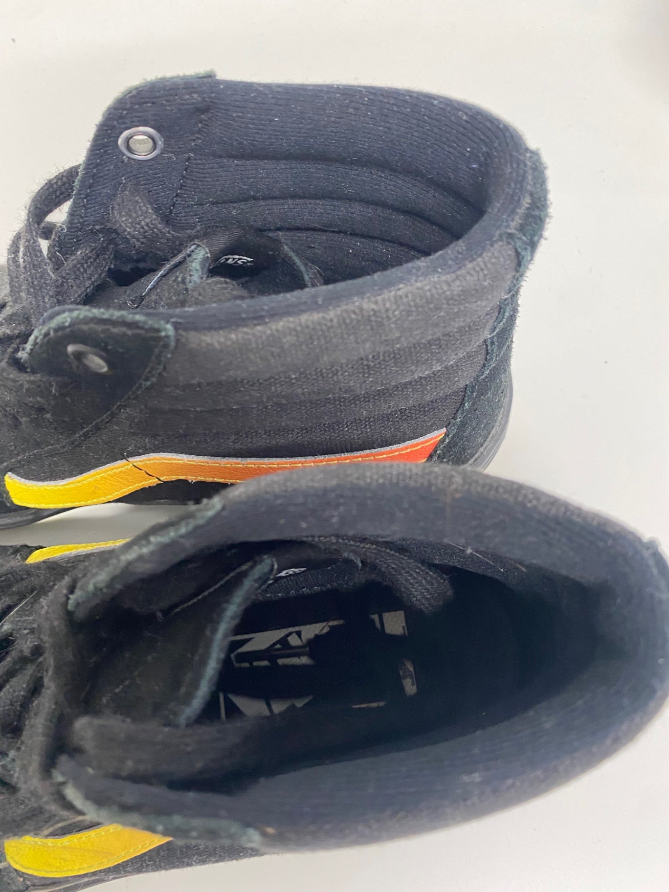 Fabulous Vans Suede waffle cup BMX black gradient Sneakers UK5 Rare SW461