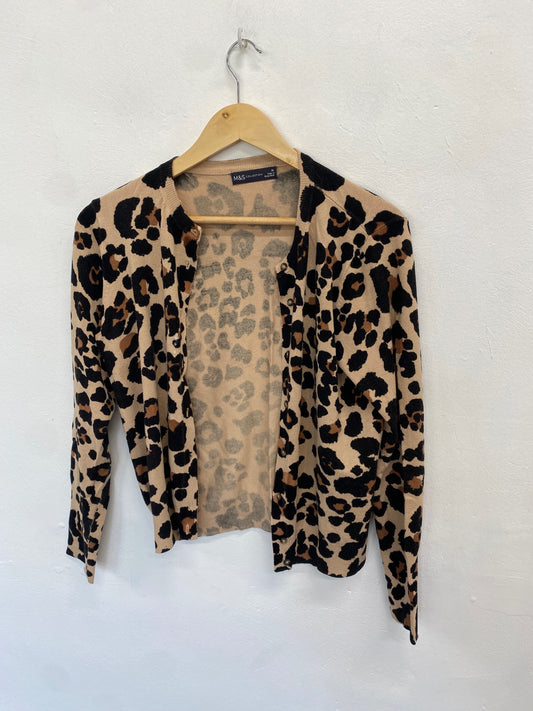 WASH Fabulous M&S leopard cardigan AT002