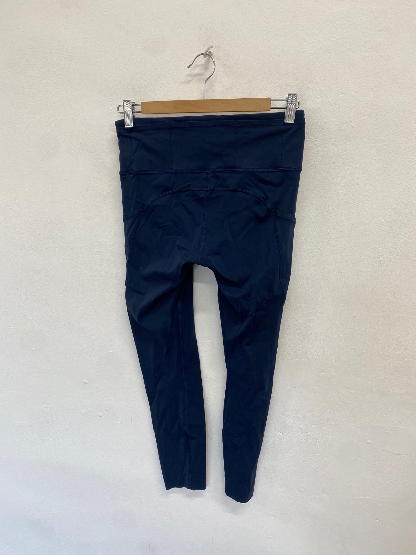Fabulous Lululemon active Leggings UK 12 Navy PS462