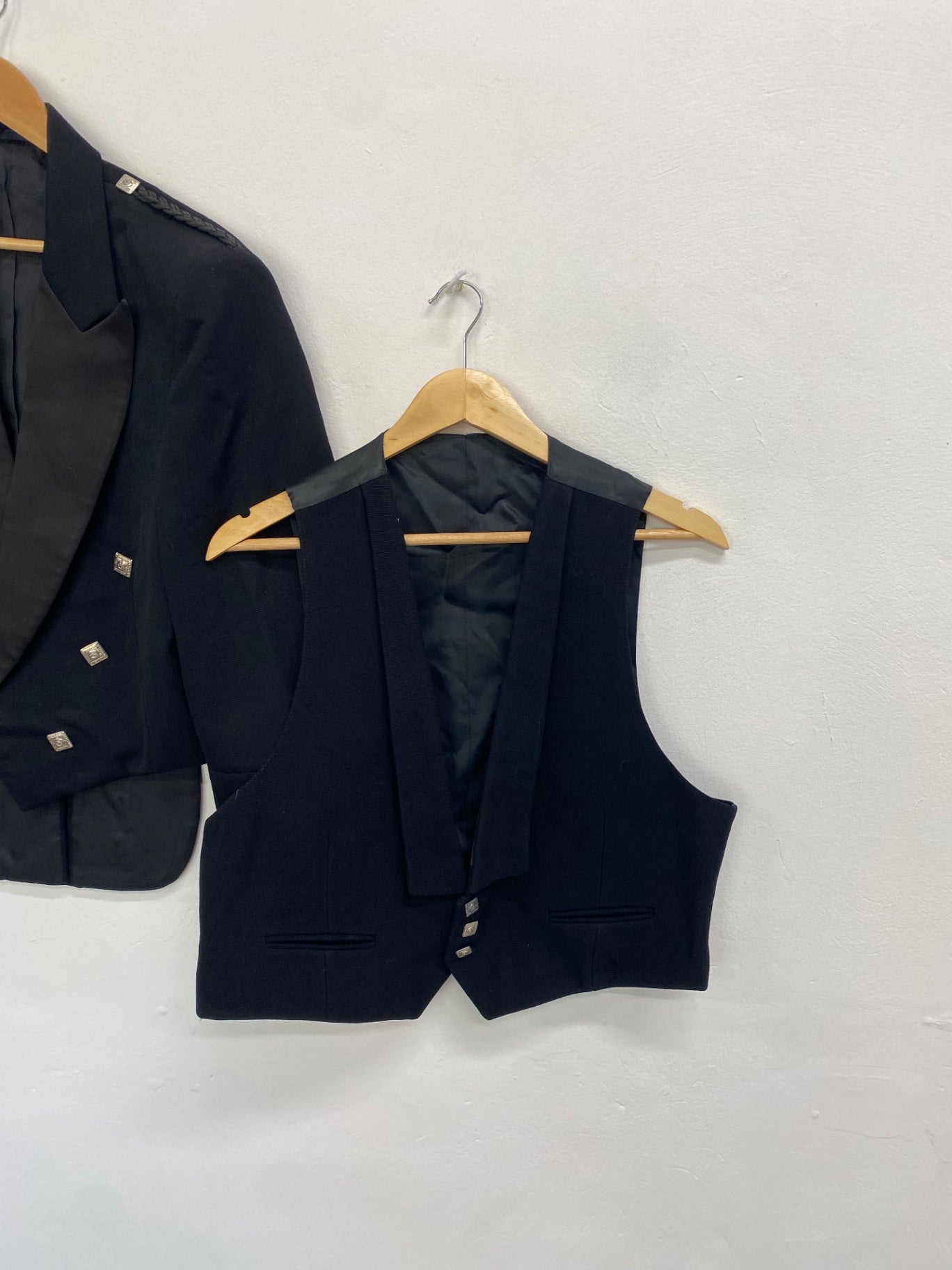 Classic traditional kilt jacket & waistcoat Prince Charlie ex hire UK 40 t #500 MD001