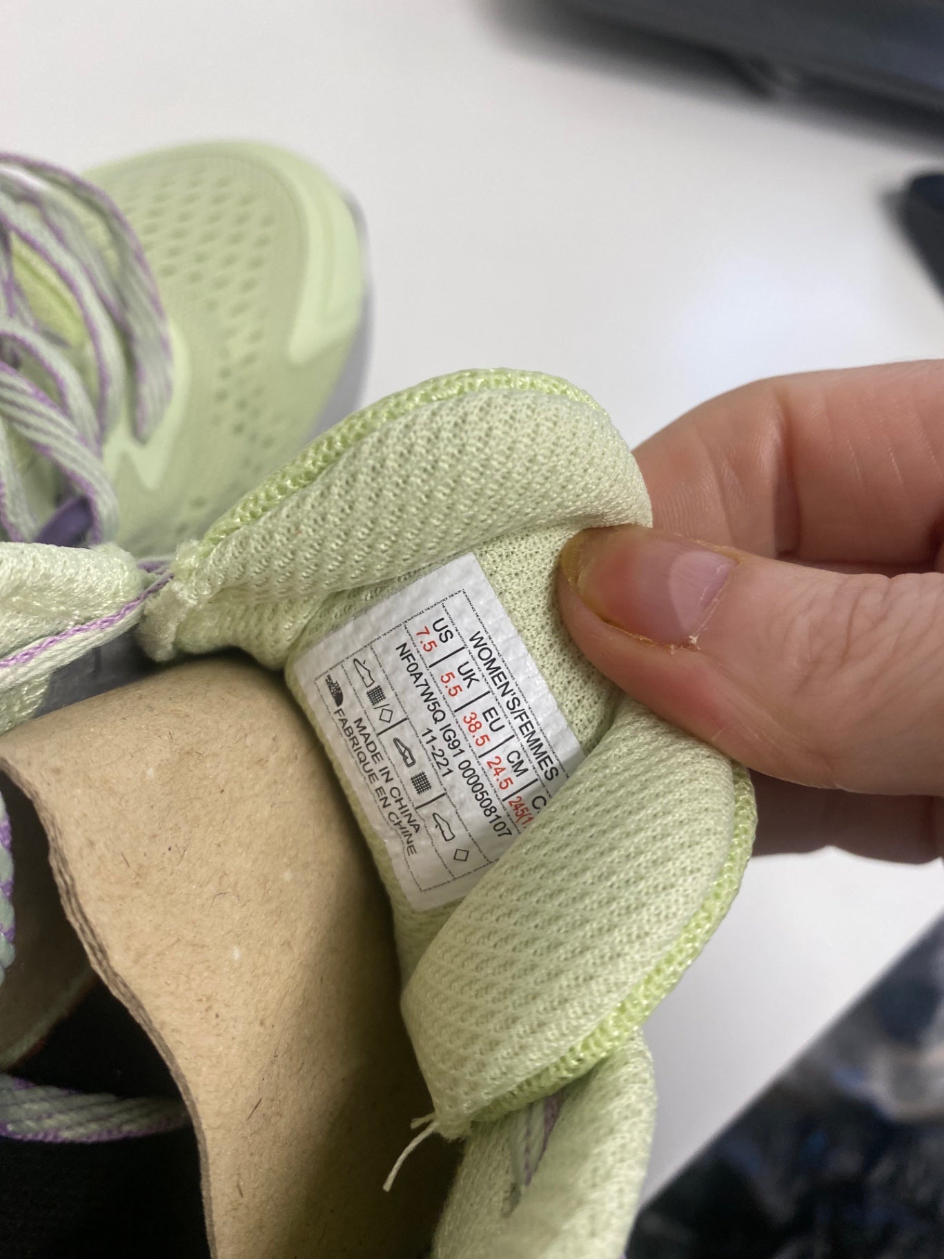 Fabulous The North Face Hypnum  Sneakers Uk5.5 Green new JF463