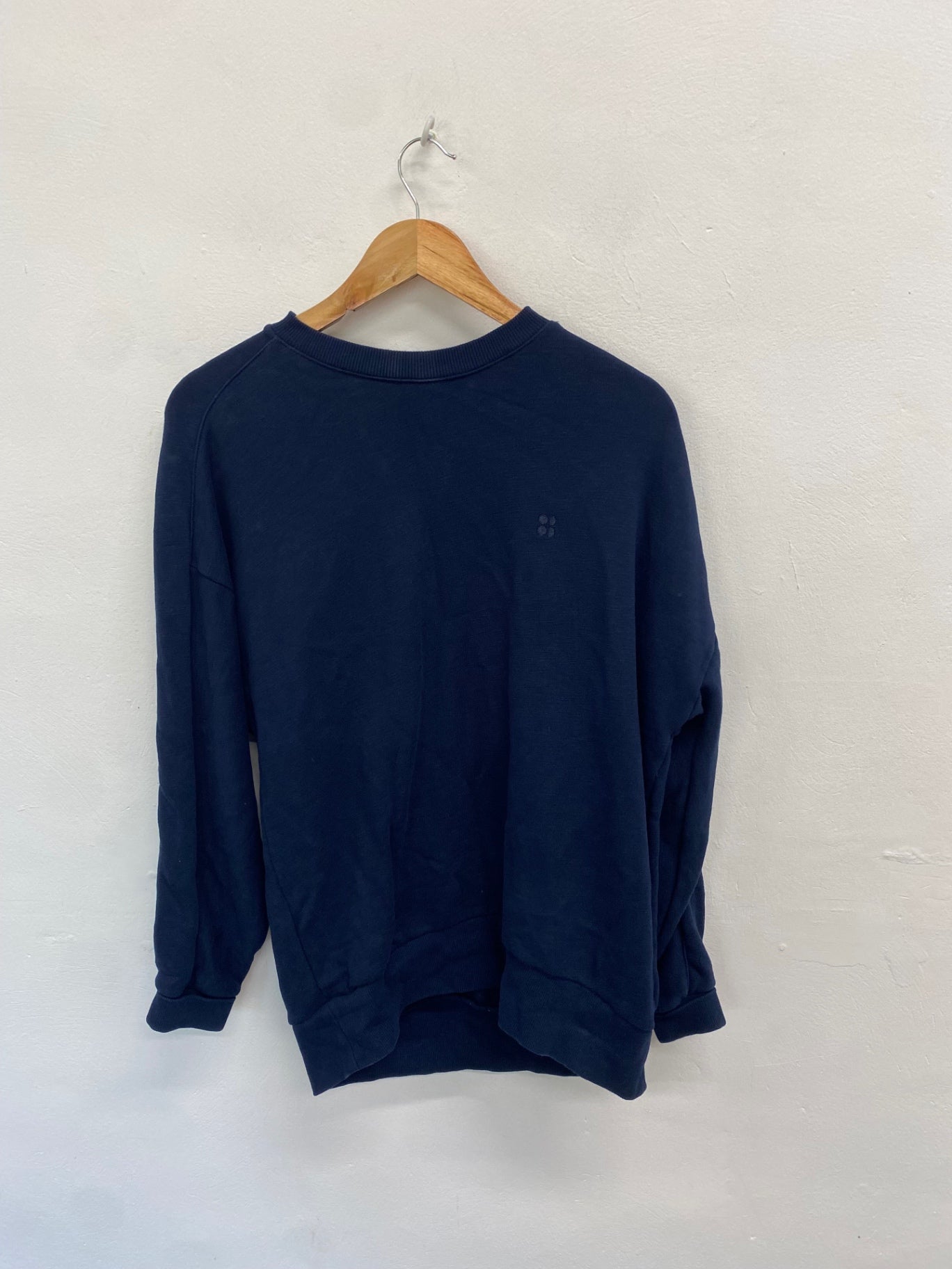 Fabulous Sweaty betty Sweater UK S Navy Blue JF463