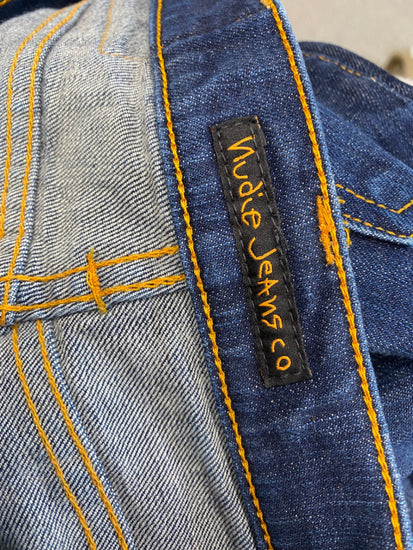 Fabulous Nudie jeans co Skinny jeans W26" W30 Dark Blue TG465