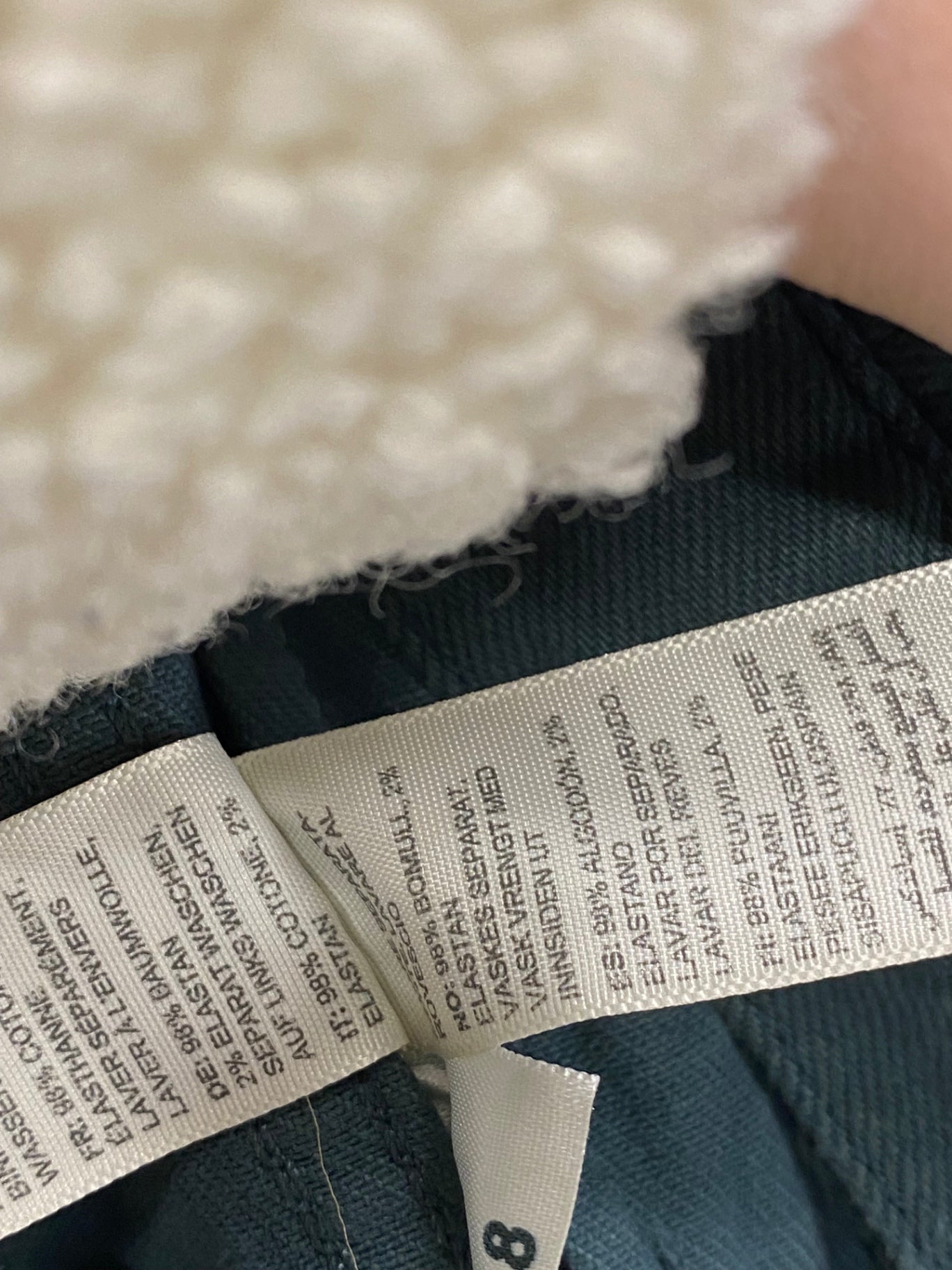 Fabulous FatFace tasha denim Jacket UK 8 Teal AP464