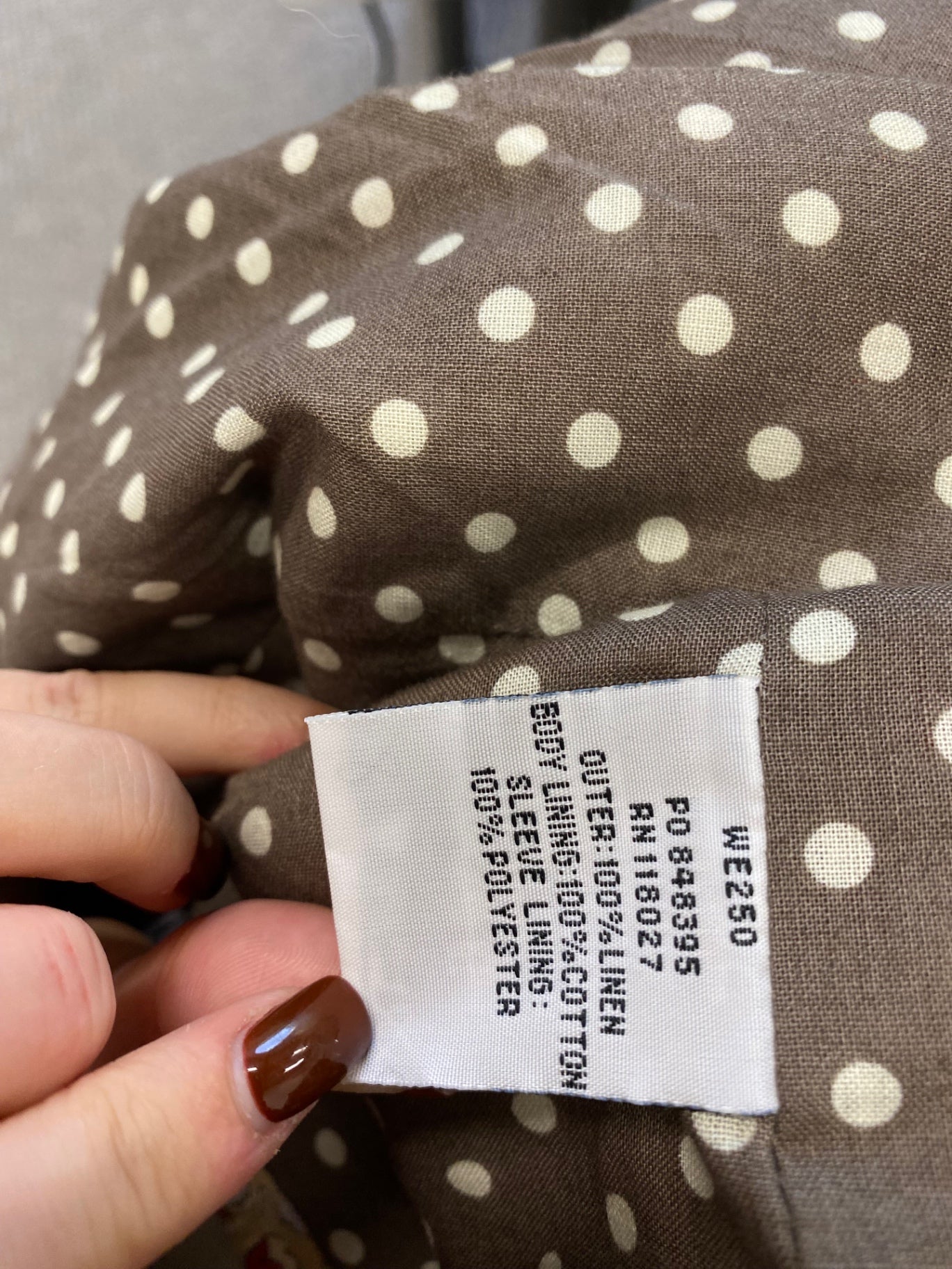 Fabulous Boden Blazer UK 14 Beige floral linen cottage core AS466