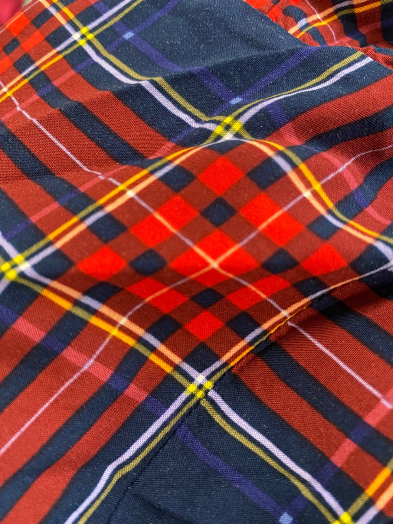 Fabulous Joannie classic Plaid Dress UK22 Red & Blue CC001