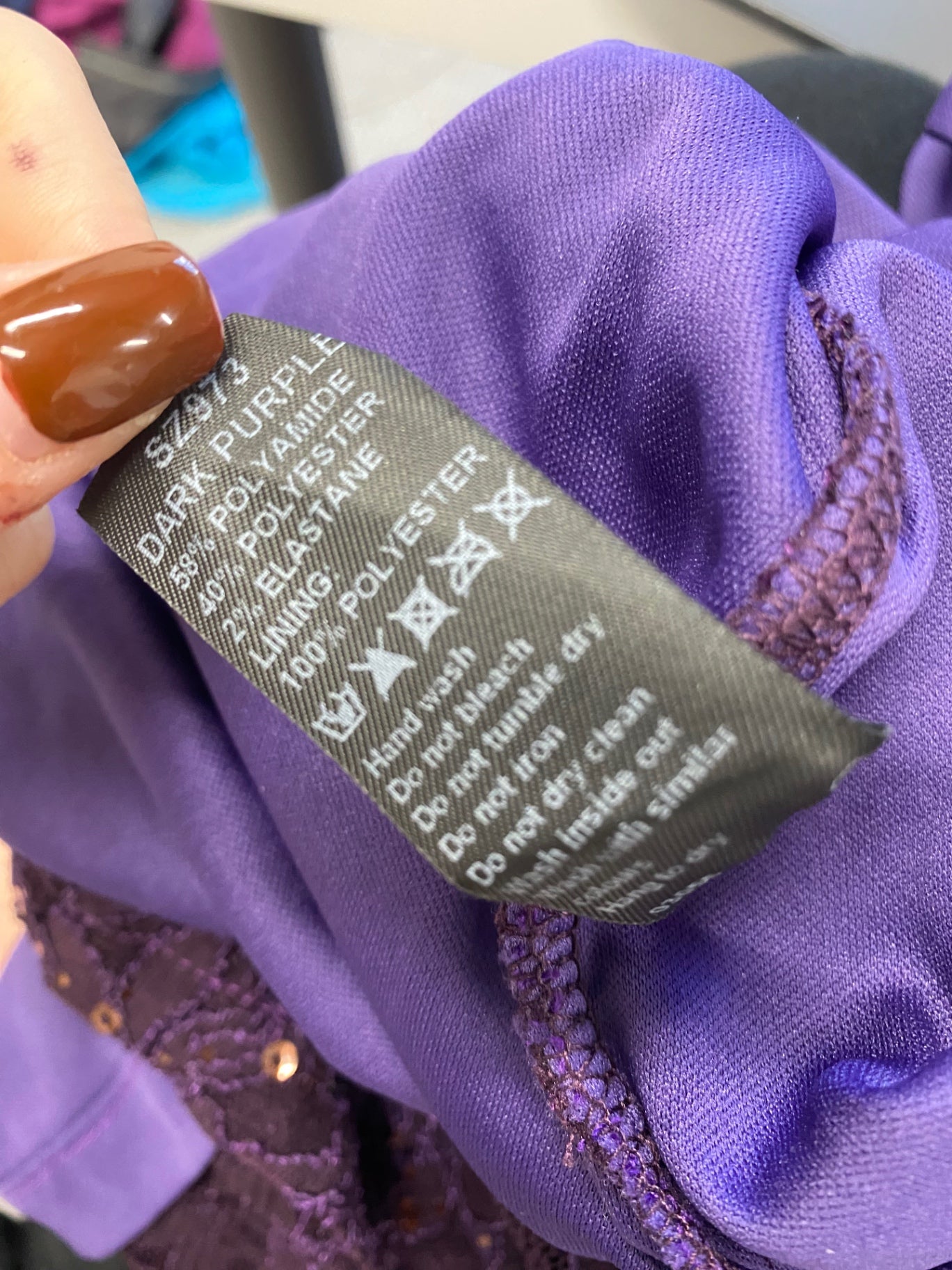 Fabulous Joanna Hope sequin evening Dress UK 22 Purple SM467