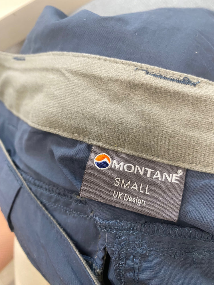 Fabulous Montane Shorts active UK S Navy blue KH001