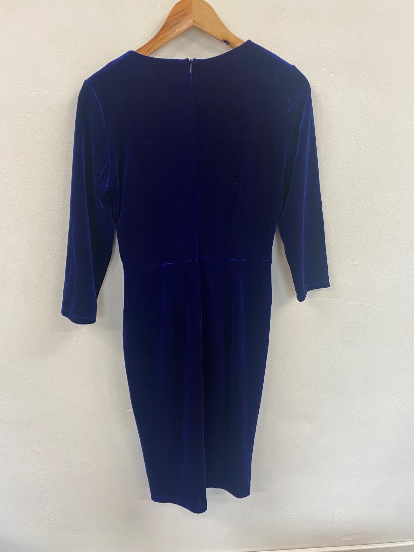 Fabulous Bombshell London party occasion Dress UK12 Royal Blue Sultry YB001