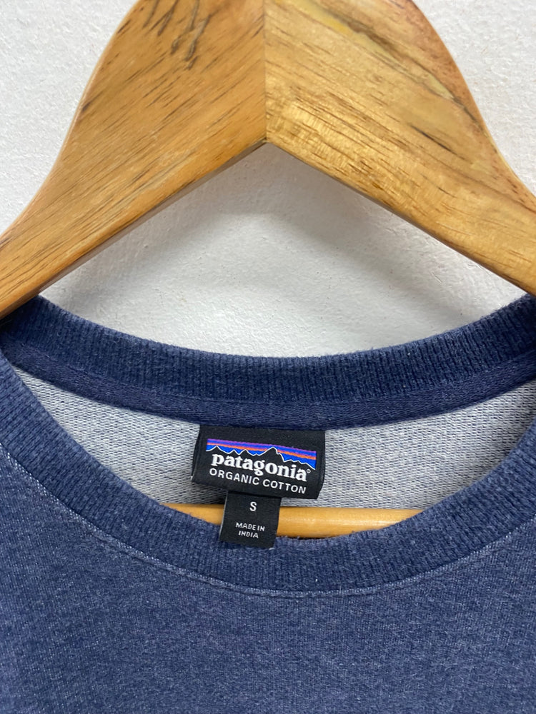 Classic men’s Patagonia pullover Sweater UK S Blue KH001