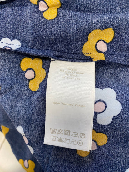 Fabulous boden floris Dress UK 10 Navy floral wrap KH001