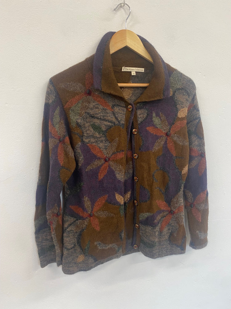 Fabulous The Alpaca Collection Cardigan browns UkS JC470