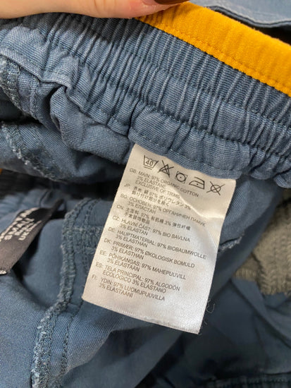 Fabulous Montane active cargo Shorts UK S Blue mustard KH001