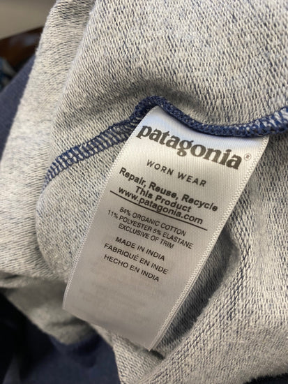 Classic men’s Patagonia pullover Sweater UK S Blue KH001