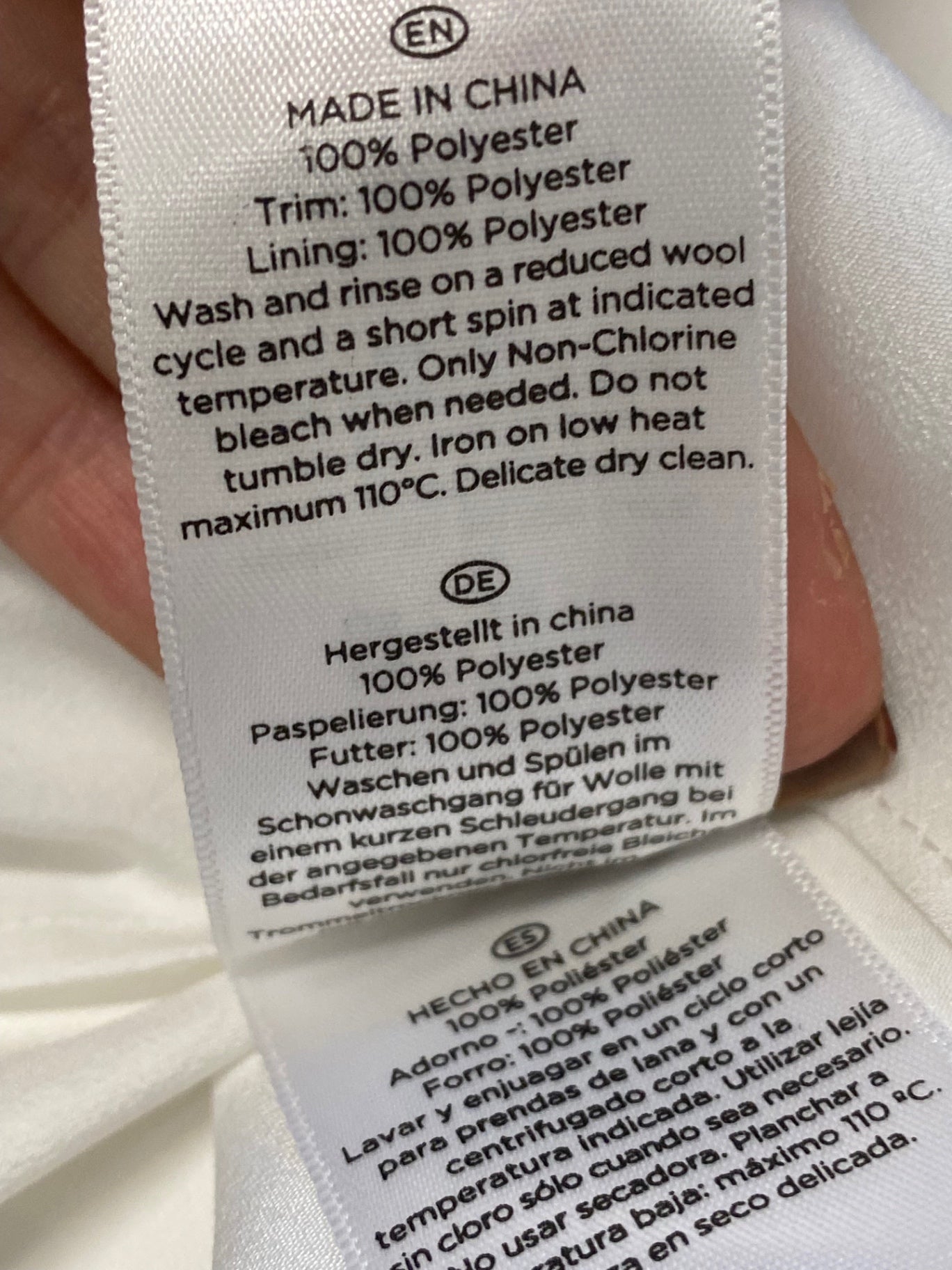 Fabulous Hobbs gardenia pleated Dress Uk 6 White blue botanical KH001