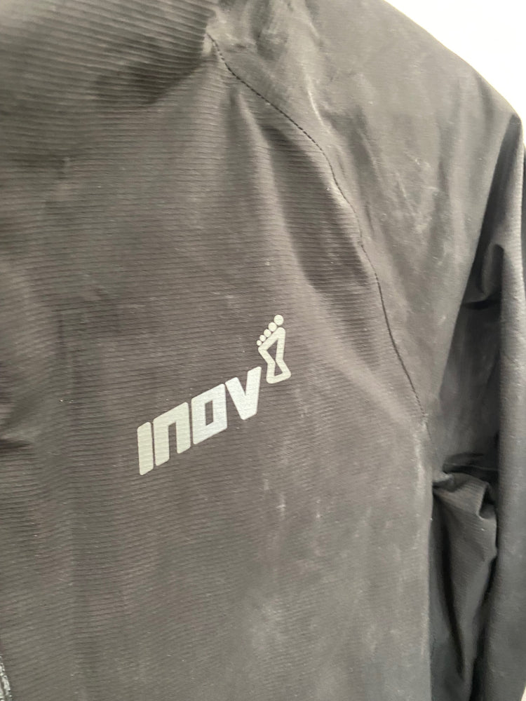 Fabulous INOV-8 Men’s walking Waterproof Coat UK S Black KH001