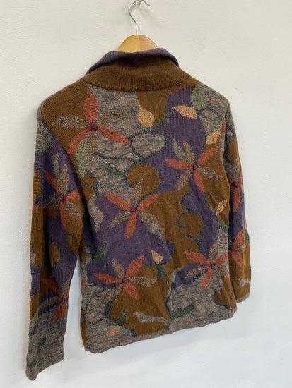 Fabulous The Alpaca Collection Cardigan browns UkS JC470