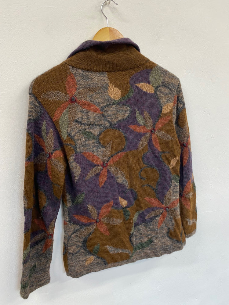 Fabulous The Alpaca Collection Cardigan browns UkS JC470