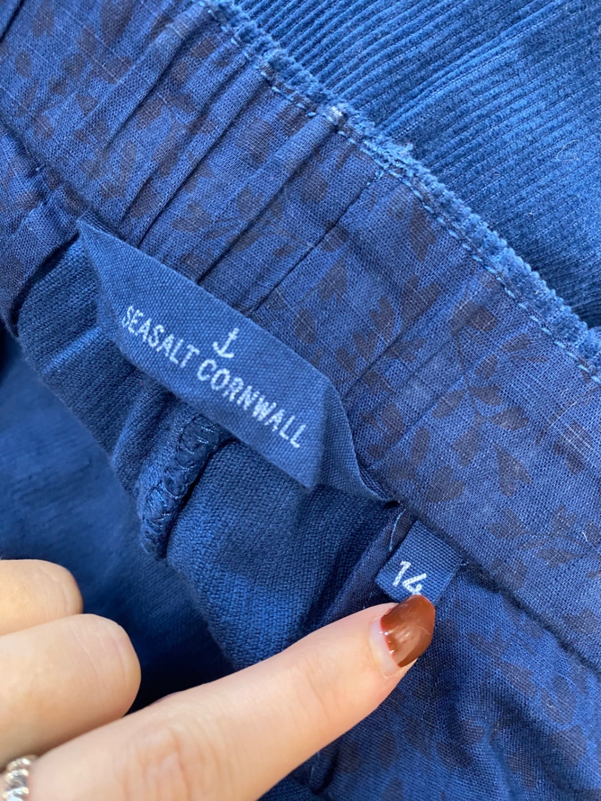 Fabulous Seasalt cornwall trail board Straight trousers UK 14 Blue KC470