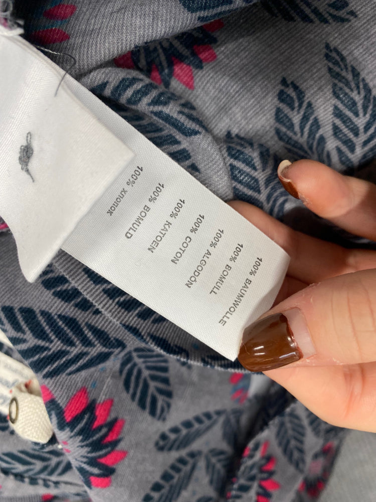 Fabulous Seasalt Cornwall terrazo Tunic Dress UK 18 Grey floral JC470