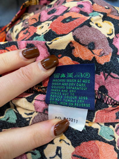 Fabulous Boden Dress UK 16 long Autumn floral