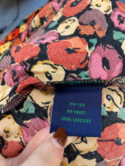 Fabulous Boden Dress UK 16 long Autumn floral