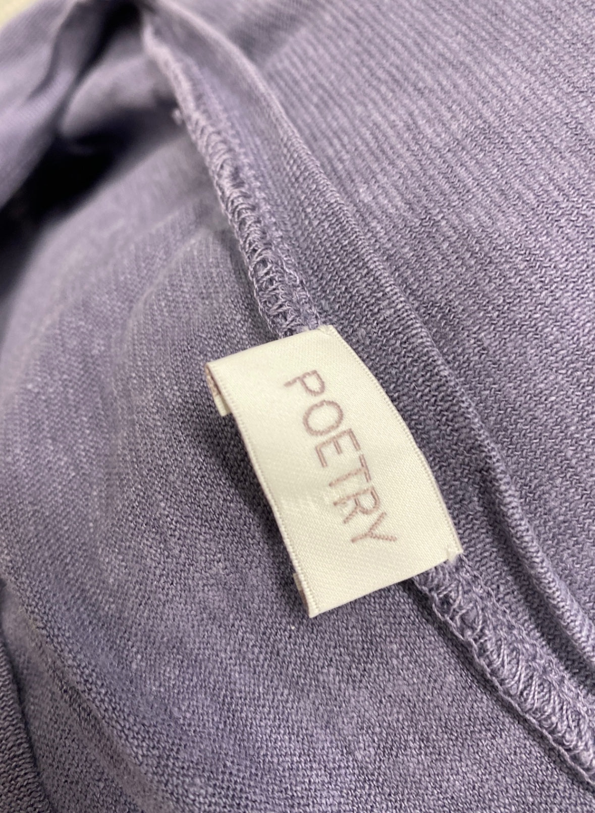 Fabulous Poetry Long Sleeve Top UK 12 Purple