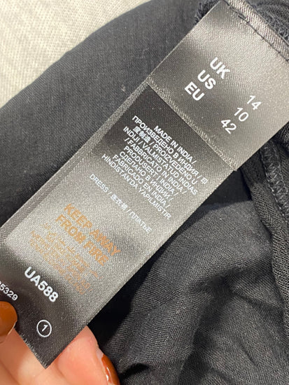 Fabulous Joe browns smock maxi Dress UK 14 Black JM473