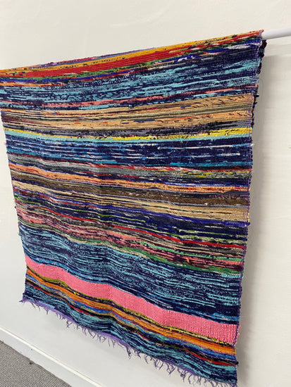 Fabulous Etsy Rag Rug floor Rug L-XL Multicoloured KB474